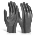 Glovezilla Black Powder Free Extra Large Nitrile Gloves Pack 100s NWT2364-XL