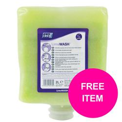 Cheap Stationery Supply of DEB Limewash Hand Soap Refill Cartridge 2 Litre N03831&FOC Disp Free Dispenser 07825X Office Statationery