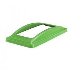 Cheap Stationery Supply of EcoSort Recycling System Waste Lid for Mixed Recycling Wide Open 295x525x75mm Green ECOFRAMESPIC01 100637 Office Statationery