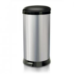 Cheap Stationery Supply of Addis Pedal Bin Cushion Close 30 Litre Stainless Steel 518017 100682 Office Statationery