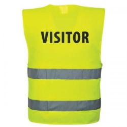 Cheap Stationery Supply of High Visibility Visitors Vest XXL-XXXL C405YERXXL/3XL Office Statationery