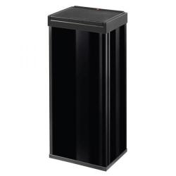 Cheap Stationery Supply of Hailo Big-Box Touch 60 Steel Coated Waste Bin 60 Litres (Black) 0860-701 Office Statationery