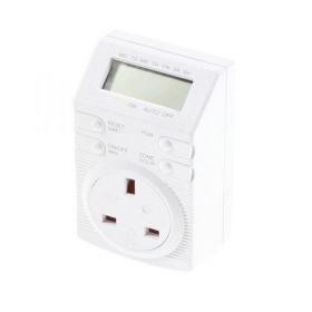 7 Day Digital Security Timer Plug (140 Programmes) DT4B1C