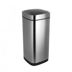 Cheap Stationery Supply of Addis (40 Litre) Deluxe Square Press Top Bin (Stainless Steel) 513914 Office Statationery