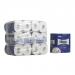 Kleenex Comfort Small Toilet Roll 160 Sheets per roll 4-ply White Ref 8484 [Pack 24]