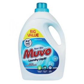 Muvo (3 Litres) Professional No Bio Liquid Laundry Detergent (100 Washes) Ref M3000MLNB100 M3000MLNB100