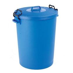 Cheap Stationery Supply of Light Duty Dustbin 110 Litre (Blue) with Lid SLI382066 Office Statationery