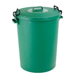 Cheap Stationery Supply of Light Duty Dustbin 110 Litre (Green) with Lid SLI382068 Office Statationery