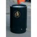 Open Top Bin Heavy Duty 75 Litres Black and Gold