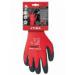 Polyco Gloves Nitrile Foam Coated Size 8 Red/Black [Pair] Ref MRN/08