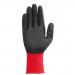 Polyco Gloves Nitrile Foam Coated Size 8 Red/Black [Pair] Ref MRN/08