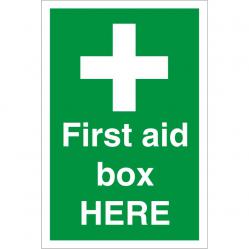 Cheap Stationery Supply of Construction Board 400x600 4mm Fluted First Aid Box Here CON055Cx400x600 *Up to 10 Day Leadtime* 135793 Office Statationery
