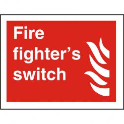 Cheap Stationery Supply of Photolum Fire Sign 300x200 1mm Fire fighter s switch FF114PLRP300x200 *Up to 10 Day Leadtime* 135859 Office Statationery