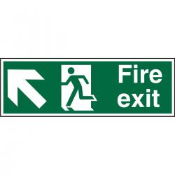 Cheap Stationery Supply of Safe Sign 600x200 1mm FireExit Man Running Left&Arrow tlhc SP317SRP600x200 *Up to 10 Day Leadtime* 136350 Office Statationery