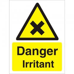 Cheap Stationery Supply of Warning Sign 300x400 1mm Plastic Danger - Irritant W0199SRP-300x400 *Up to 10 Day Leadtime* 136441 Office Statationery
