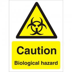 Cheap Stationery Supply of Warning Sign 300x400 1mm Plastic Caution Biological hazard W0203SRP300x400 *Up to 10 Day Leadtime* 136448 Office Statationery