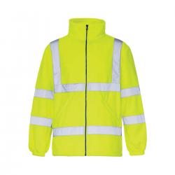 Cheap Stationery Supply of High-Vis Fleece Jacket Poly with Zip Fastening Large Yellow CARFSYL *Approx 2/3 Day Leadtime* 137164 Office Statationery