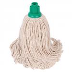 Robert Scott and Sons (16oz) PY Yarn Socket Mop Head for Smooth Surfaces (Green) Pack 10 101876GREEN