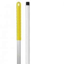 Cheap Stationery Supply of Robert Scott and Sons Abbey Hygiene (125cm) Mop Handle Aluminium Colour-coded Screw Fitting (Yellow) 103132YELLOW Office Statationery