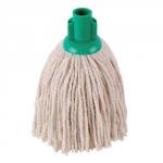 Robert Scott and Sons (12oz) PY Yarn Socket Mop Head for Smooth Surfaces (Green) Pack 10 101870GREEN
