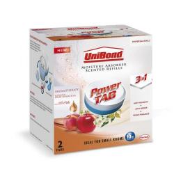 Cheap Stationery Supply of UniBond Power Tab (300g) Pearl Moisture Absorber Scented 3-in-1 Refill Tab (Fruit Sensation) Pack of 2 Tablets 2092675 Office Statationery