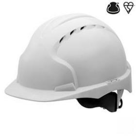JSP EVO3 Revolution Vented Wheel Ratchet Helmet (Black) - Pack of 10 AJF170-000-1G1