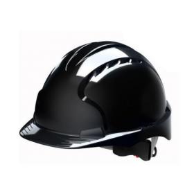 JSP EVO3 Revolution Vented Wheel Ratchet Helmet (Black) - Pack of 10 AJF170-001-1G1