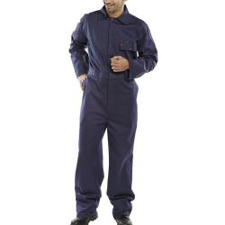 Cheap Stationery Supply of Click Workwear Cotton Drill Boilersuit Size 44 Navy Blue CDBSN44 *Up to 3 Day Leadtime* 140085 Office Statationery