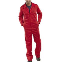 Cheap Stationery Supply of Click Workwear Boilersuit Red Size 46 PCBSRE46 *Up to 3 Day Leadtime* 140096 Office Statationery