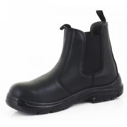 Cheap Stationery Supply of Click Footwear Dealer Boot PU/Leather Steel Toecap Size 4 Black CF16BL04 *Up to 3 Day Leadtime* 140105 Office Statationery