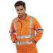 B-Seen High Visibility Railspec Jacket 38in Orange Ref RSJ38 *Up to 3 Day Leadtime*
