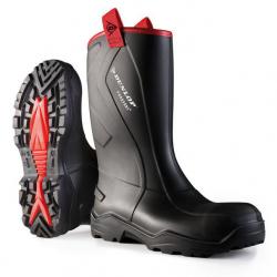 Cheap Stationery Supply of Dunlop Purofort Plus Rugged Safety Rigger Boots Size 8 Black C76204308 *Up to 3 Day Leadtime* 140288 Office Statationery
