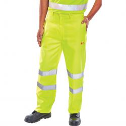 Cheap Stationery Supply of Click Fire Retardant Trousers Anti-static EN471 42 Saturn Yellow CFRASTETSY42 *Up to 3 Day Leadtime* 140326 Office Statationery