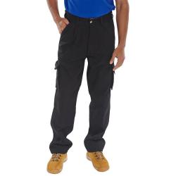 Cheap Stationery Supply of Click Traders Newark Cargo Trousers 320gsm 30 Black CTRANTBL30 *Up to 3 Day Leadtime* 140330 Office Statationery