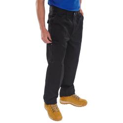 Cheap Stationery Supply of Click Heavyweight Drivers Trousers Flap Pockets Black 38 Long PCT9BL38T *Up to 3 Day Leadtime* 140338 Office Statationery