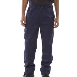 Cheap Stationery Supply of Click Heavyweight Drivers Trousers Flap Pockets Navy Blue 46 PCT9N46 *Up to 3 Day Leadtime* 140340 Office Statationery