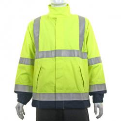 Cheap Stationery Supply of Click Arc High-Vis Two Tone Woven Jacket XL Saturn Yellow/Navy CArc925SYNXL *Up to 3 Day Leadtime* 140377 Office Statationery