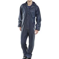 Cheap Stationery Supply of Super B-Dri Weatherproof Coveralls L Navy Blue SBDCNL *Up to 3 Day Leadtime* 141279 Office Statationery
