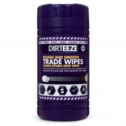 Cheap Stationery Supply of Dirteeze Rough & Smooth Wipes Dispenser Tub 220x200mm DZRS80 80 Wipes *Up to 3 Day Leadtime* 141310 Office Statationery