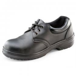 Cheap Stationery Supply of Click Footwear Ladies Shoe PU/Leather Steel Toecap Size 40/6.5 Black CF13BL06.5 *Upto 3 Day Leadtime* 141388 Office Statationery