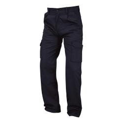Cheap Stationery Supply of Combat Trousers Polycotton with Pockets 32in Long Navy Blue PCTHWN32T *1-3 Days Lead Time* 142343 Office Statationery