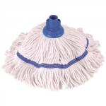 Robert Scott and Sons Hygiemix T1 (250g) Socket Mop Head Cotton and Synthetic Yarn Colour-coded (Blue) 103064BLUE