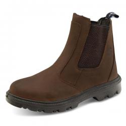 Cheap Stationery Supply of Click Footwear Sherpa Dealer Boot PU Rubber/Leather Size 6 Brown SDB06 *Up to 3 Day Leadtime* 143549 Office Statationery