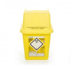 Cheap Stationery Supply of Click Medical Sharps Bin Temporary & Final Closure Feature 4L Yellow CM0645 *Up to 3 Day Leadtime* 143551 Office Statationery