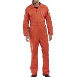 Cheap Stationery Supply of Super Click Workwear Heavy Weight Boilersuit Orange Size 50 PCBSHWOR50 *Up to 3 Day Leadtime* 144722 Office Statationery