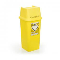 Cheap Stationery Supply of Click Medical Sharps Bin Temporary & Final Closure Feature 7L Yellow CM0646 *Up to 3 Day Leadtime* 144747 Office Statationery