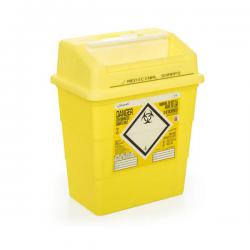 Cheap Stationery Supply of Click Medical Sharps Bin Temporary & Final Closure Feature 13L Yellow CM0647 *Up to 3 Day Leadtime* 145993 Office Statationery