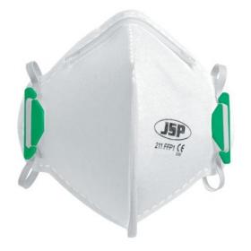 JSP FFP1 Fold Flat Disposable Vertical Non Valved Face Mask (Pack of 20) BEA110-101-000 SP