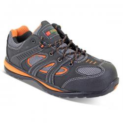 Cheap Stationery Supply of Click Footwear Action Trainer Non-metallic Size 6.5 Black/Orange CF1906.5 *Up to 3 Day Leadtime* 148609 Office Statationery
