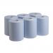 SCOTT 6696 Essentials Slimroll Hand Towel Roll 198mmx190m 1-Ply Blue Ref 6696 [Pack 6]